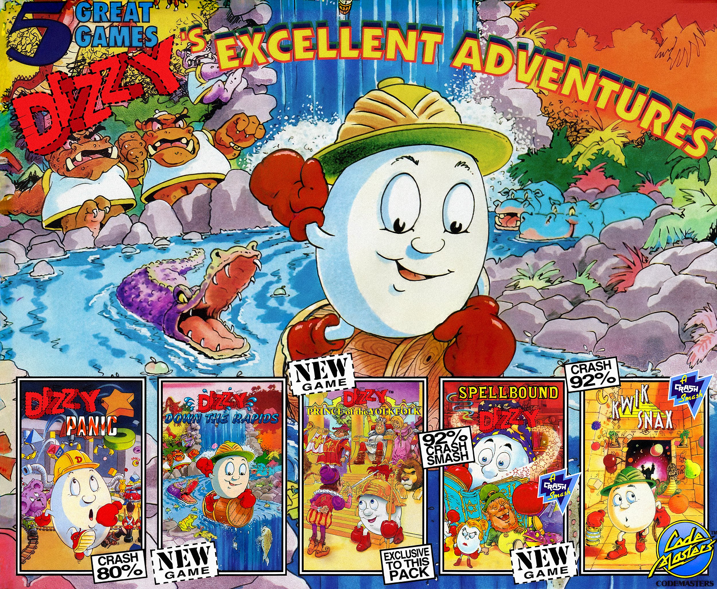 Dizzy’s Excellent Adventures – The Codemasters Archive